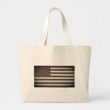 Vintage USA Flag Canvas Bags
