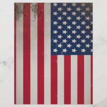 Vintage USA Flag Flyer