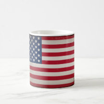 Vintage USA Flag Mug