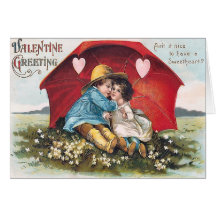 Vintage Valentine Card