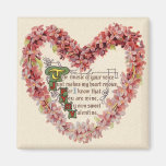 Vintage Valentine Magnet