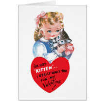 Vintage Valentine's Day Card