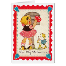 Vintage Valentine's Day Card