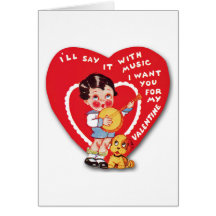 Vintage Valentine's Day Card