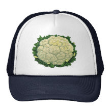 Vintage Vegetables; Cauliflower Hat