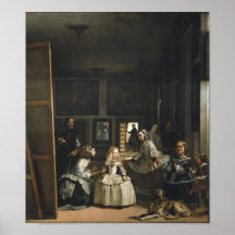 Vintage Velázquez Las Meninas Print
