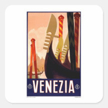 Vintage Venezia Stickers