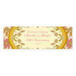 Vintage Victorian Daisy Floral Favour Tags Business Card Templates