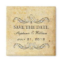 Vintage Victorian Save The Date