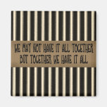Vintage Victorian Theme Together Fridge Magnet