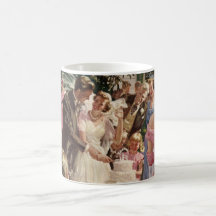 Vintage  Wedding Ceremony Mug