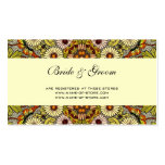 Vintage Wedding, Garden Flowers Floral Butterflies Business Cards