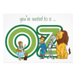 Vintage Wizard of Oz Baby Shower Invitation