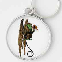 Vintage Wizard of Oz; Evil Flying Monkey Hat Key Chains