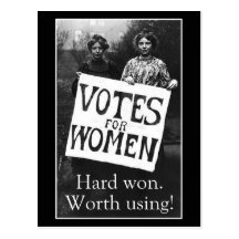 Vintage Women Vote Postcard