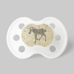 Vintage Zebra Pacifier pacifiers