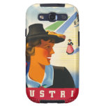 Vintge Retro Travel Austria Poster Case Galaxy SIII Case