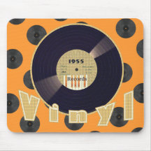 VINYL 33 RPM Record 1955 Label 3 Mousepad