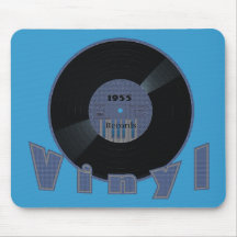VINYL 33 RPM Record 1955 Label Mouse Pad