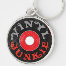 Vinyl Junkie Key Chains