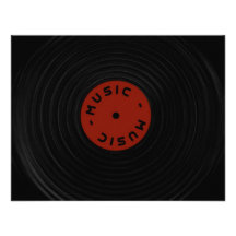 Vinyl Personalised Invite