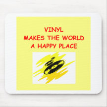 vinyl records mouse mat