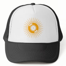 Vinyl Sunshine - DJ Disc Jockey Record Music hats