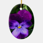 Violet Birthday Ornament