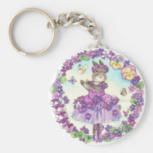 Violet Keychain