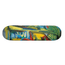 Violet Night (3 of 3) Skateboard