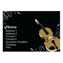 Violin - Chubby Business Cards
