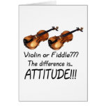 Violin or Fiddle??? Card