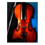 Violin Post Card