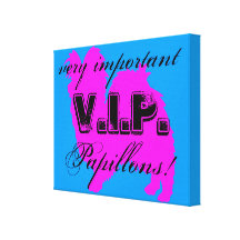 VIP Papillon wrap canvas Canvas Prints