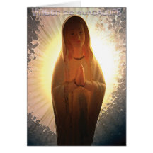 Virgen De Guadalupe Card