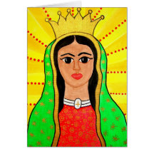 Virgen de Guadalupe Greeting Card