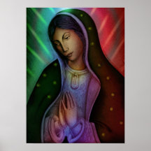 Virgen De Guadalupe Print