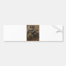 Virgin and Child by Leonardo da Vinci c. 1499 Bumper Sticker