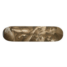 Virgin and Child skateboard