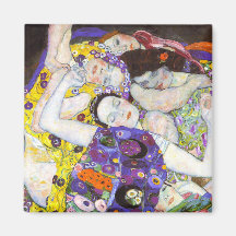 Virgin, Gustav Klimt Magnet