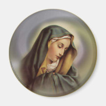 Virgin Mary 2 Fridge Magnets