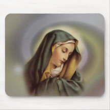 Virgin Mary 2 Mouse Pads