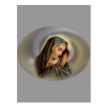 Virgin Mary 2 Post Card