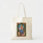 Virgin Mary and Baby Jesus Canvas Bag