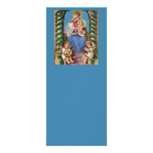 Virgin Mary and Baby Jesus Personalised Announcements