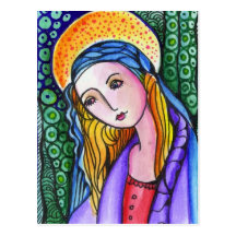 Virgin Mary Post Cards