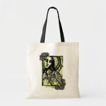 Virgin Mary Sacred Rose Canvas Bag