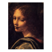 Virgin of the Rocks - Angel Post Cards