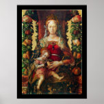 VIRGIN WITH CHILD particular 2 Print