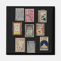 Virginia Woolf Books Magnet